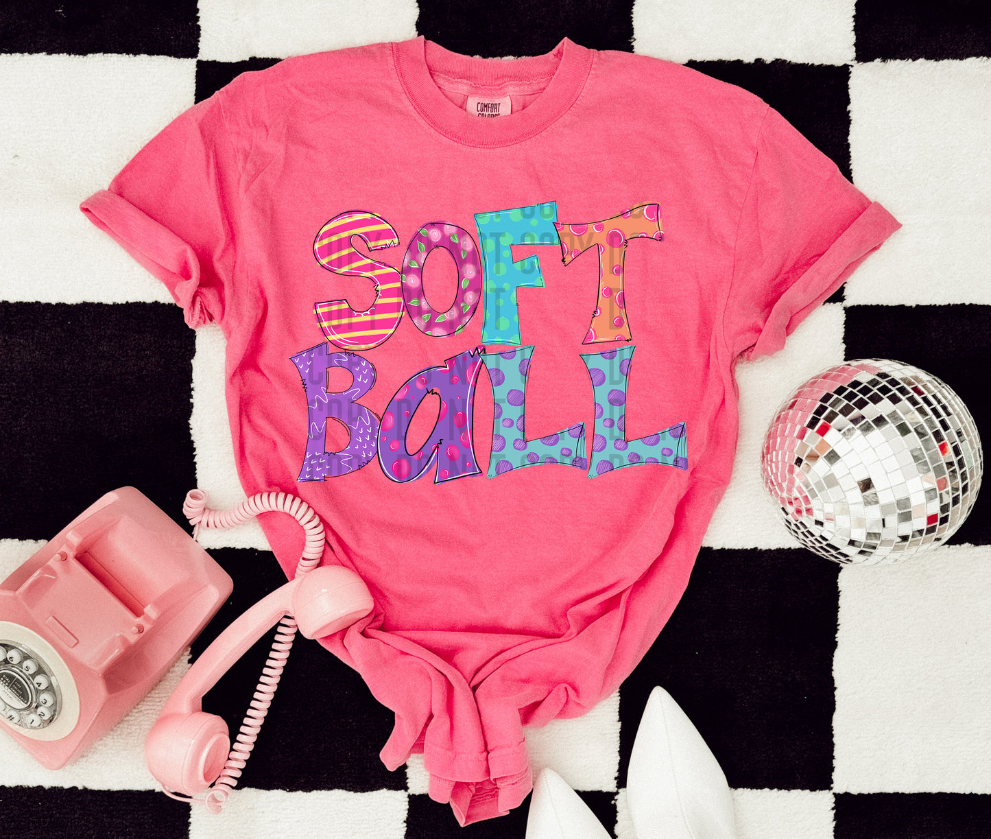 Bright doodle Sports(ALL LISTED IN THIS LISTING-DROPDOWN)-dtf
