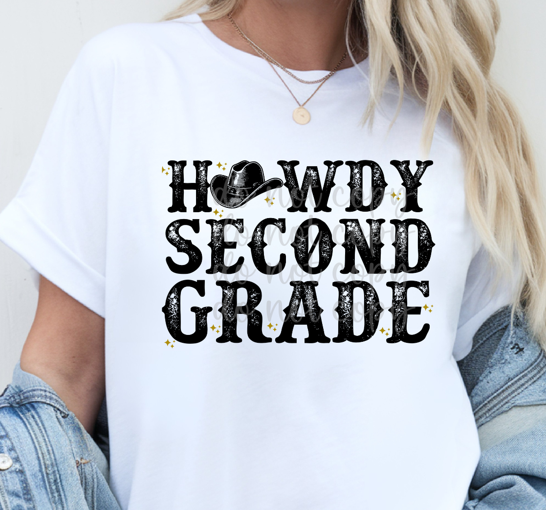 Howdy Grades(dropdown) -DTF&UV