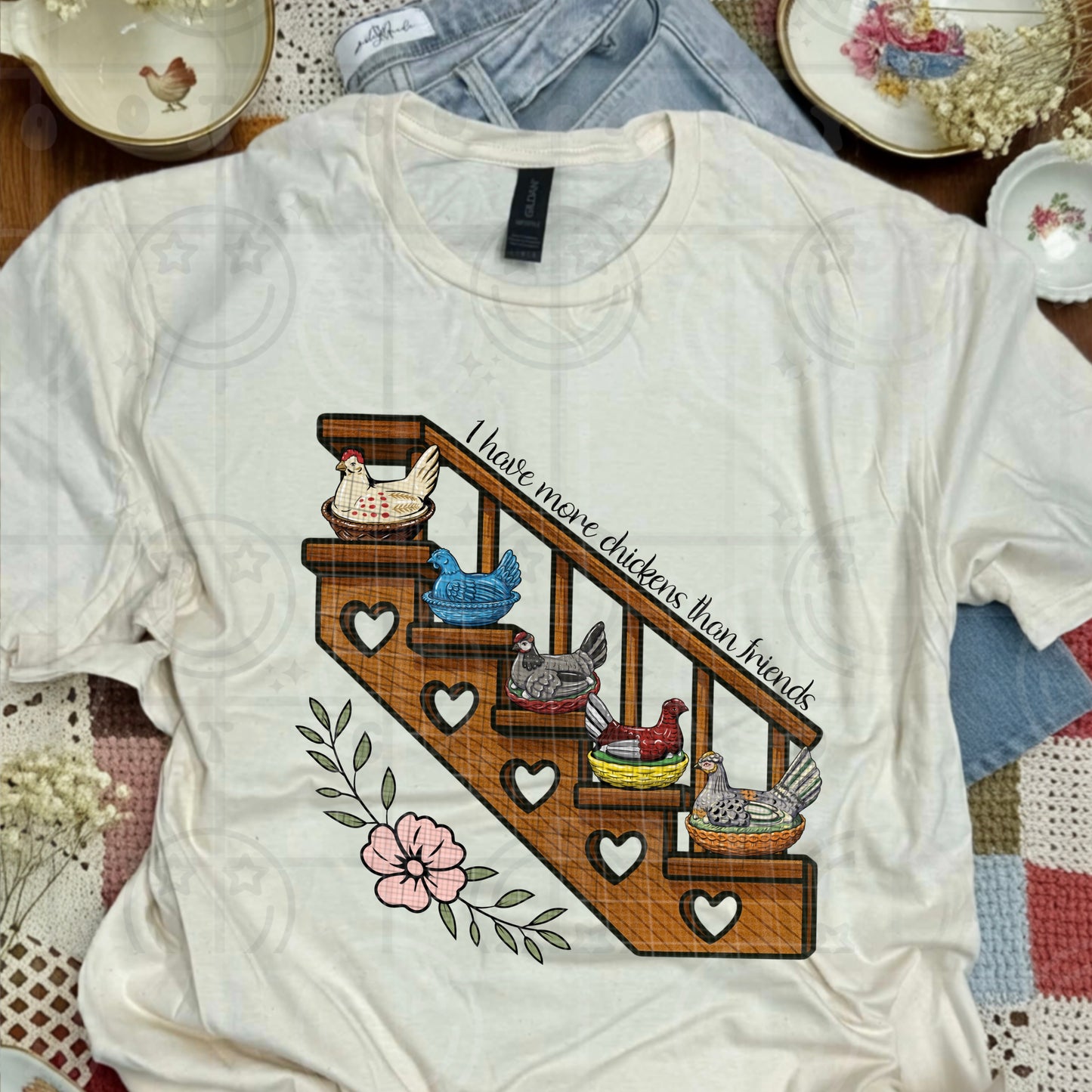 I have more chicken than friends-DTF&UV