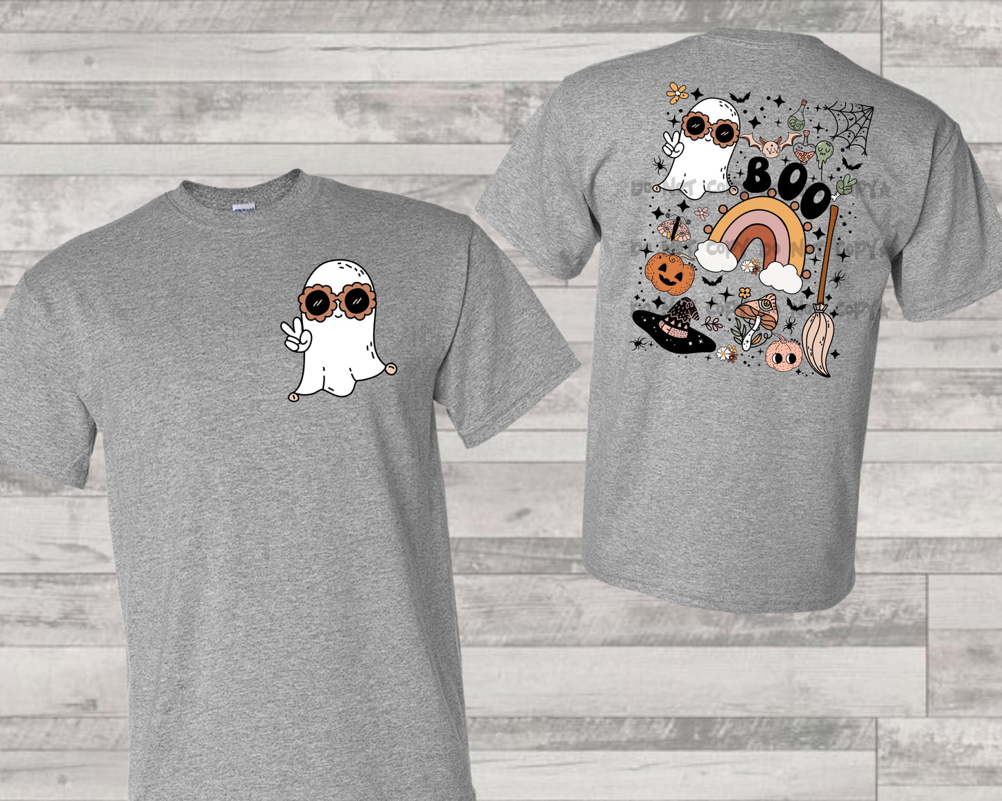 Peace ghost (FRONT)-DTF
