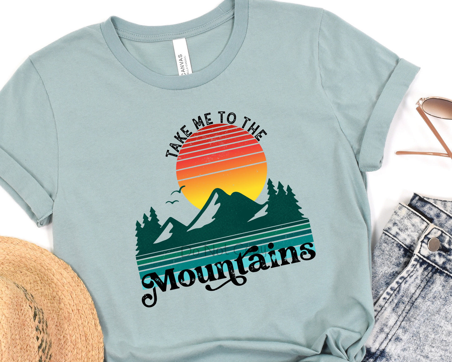 Take me to the mountains-DTF
