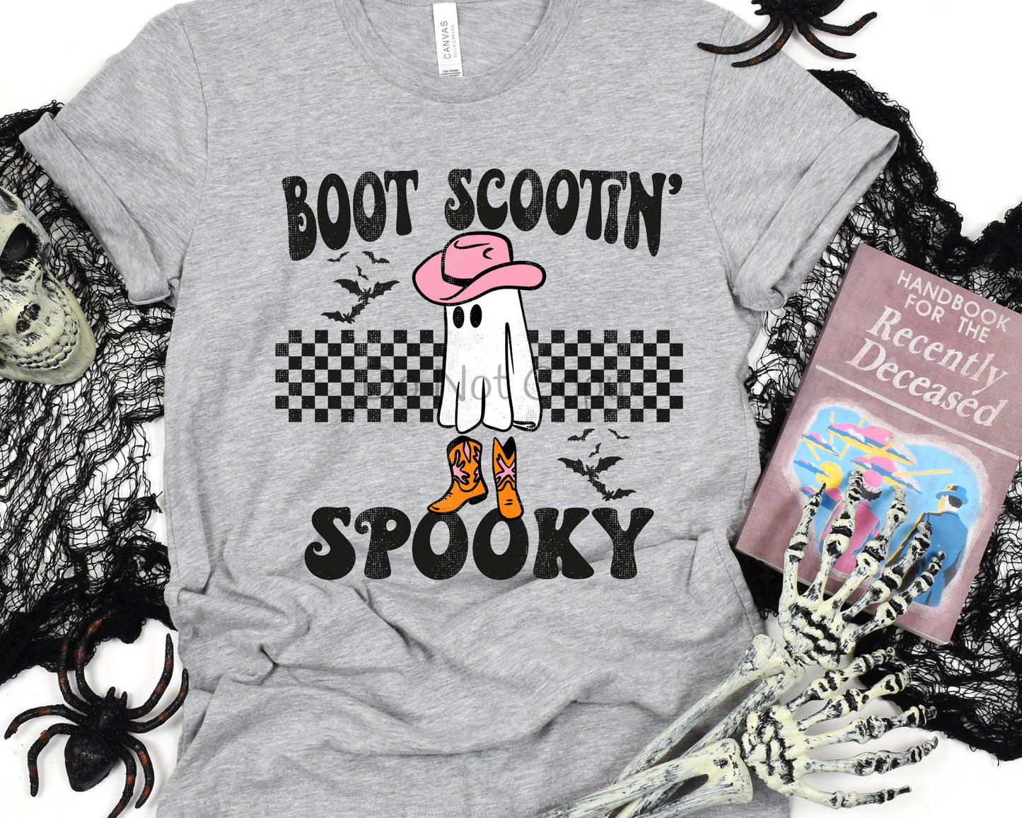 Boot scootin spooky pink-DTF