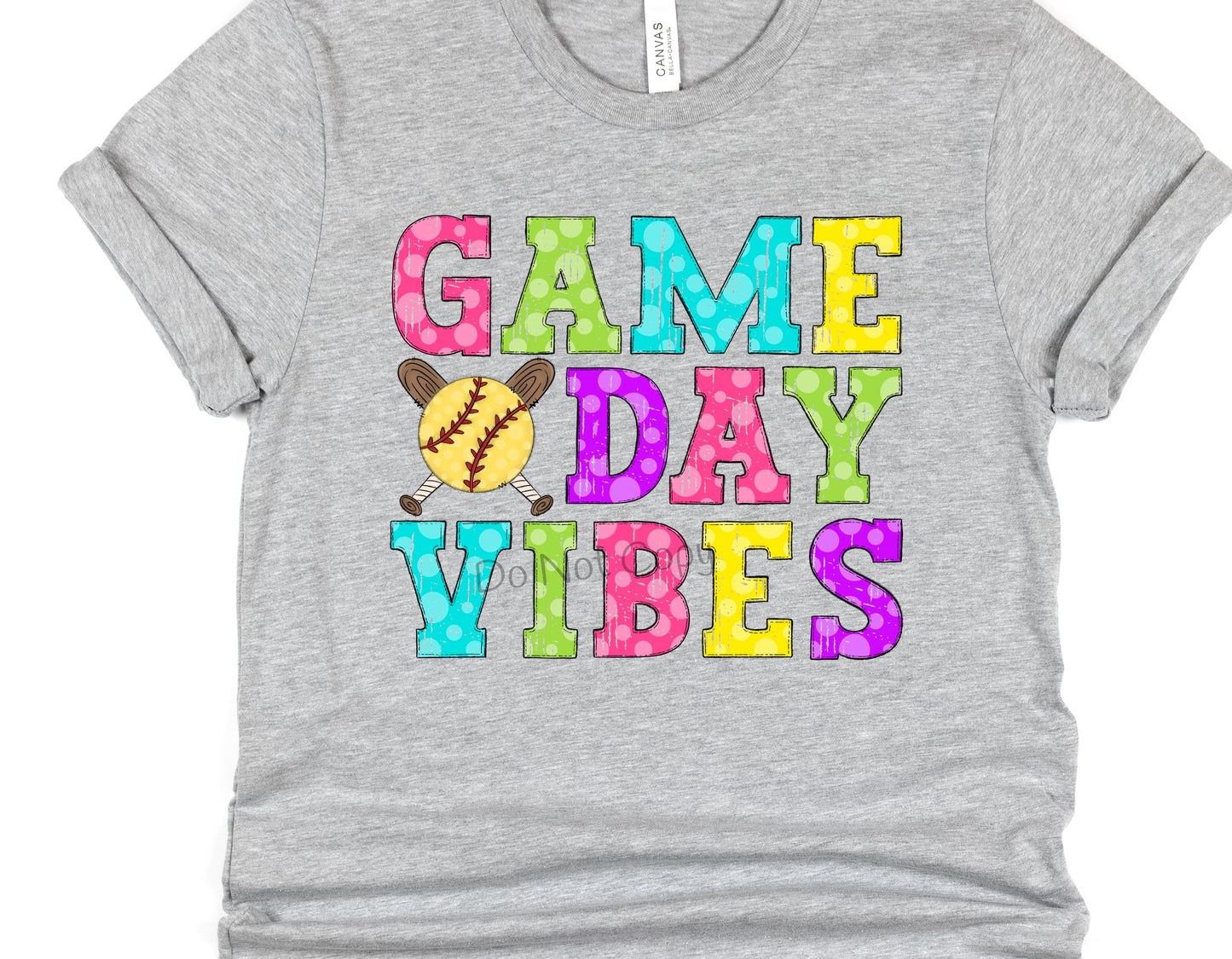 Game day vibes softball-DTF