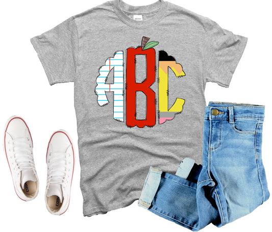 Custom School Monogram-DTF