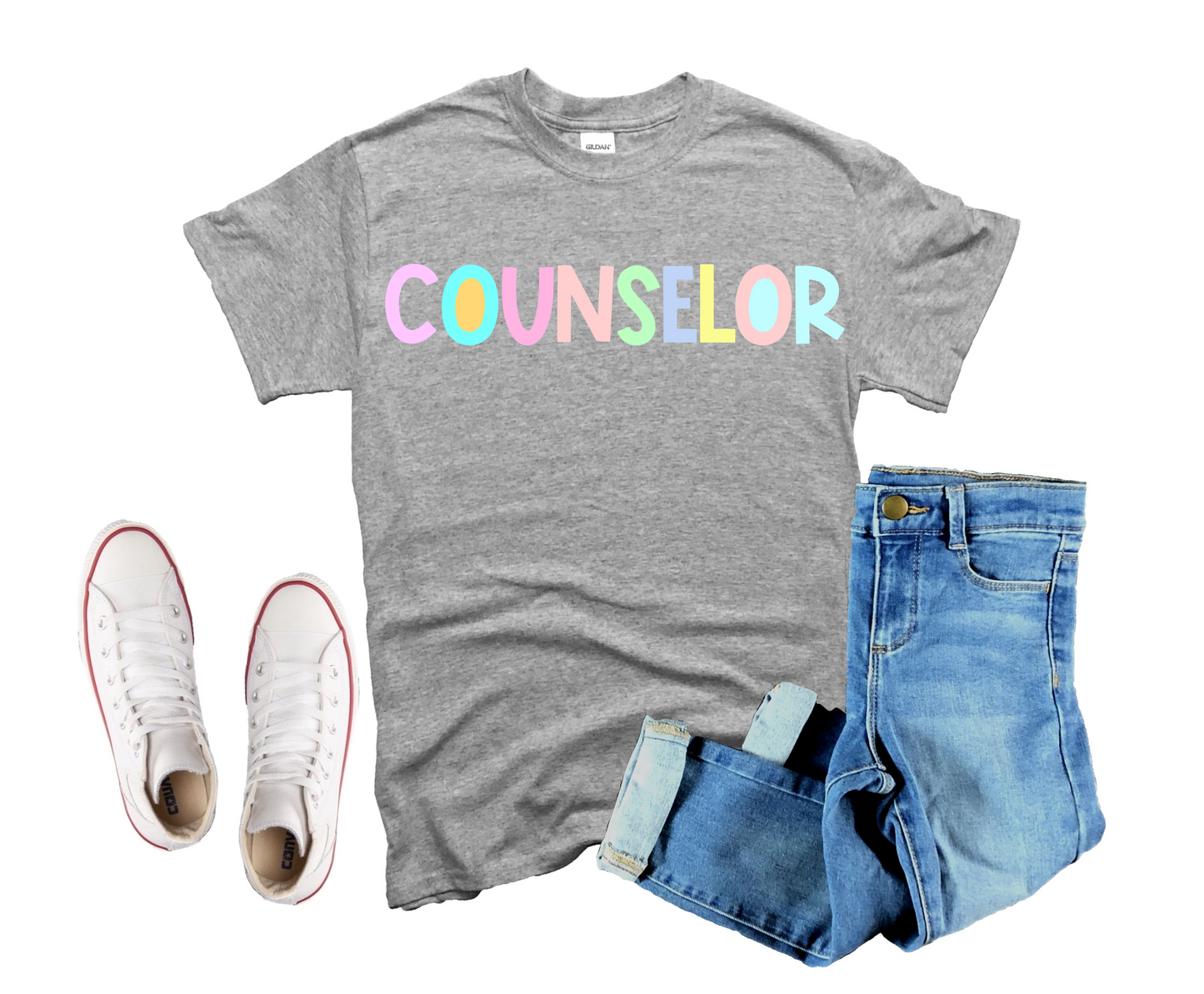 Counselor - pastel color-DTF