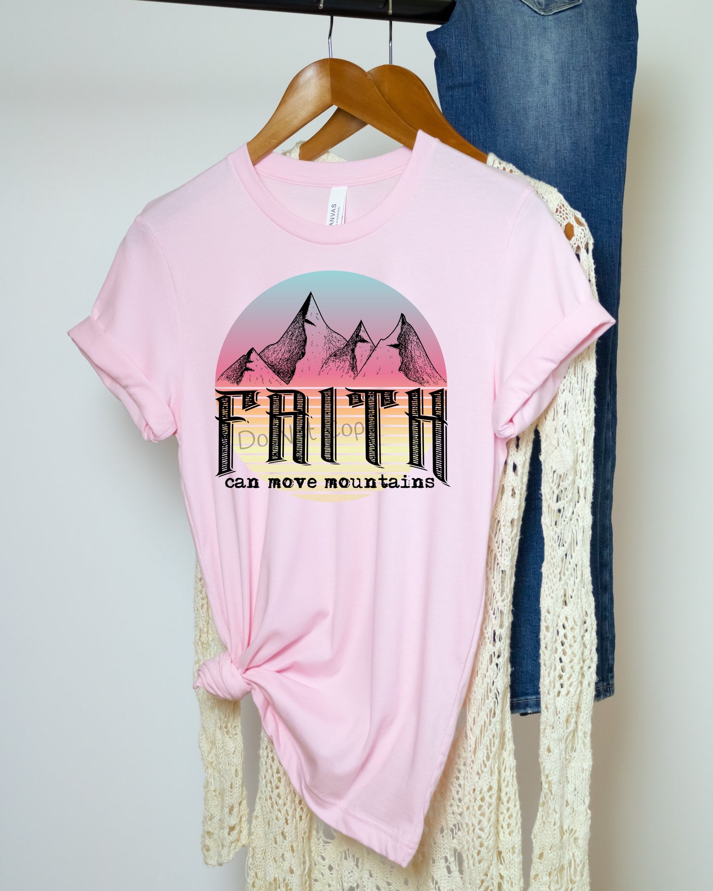 Faith can move mountains-DTF