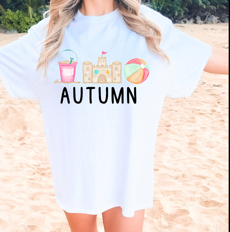 Custom Girl beach toys - DTF