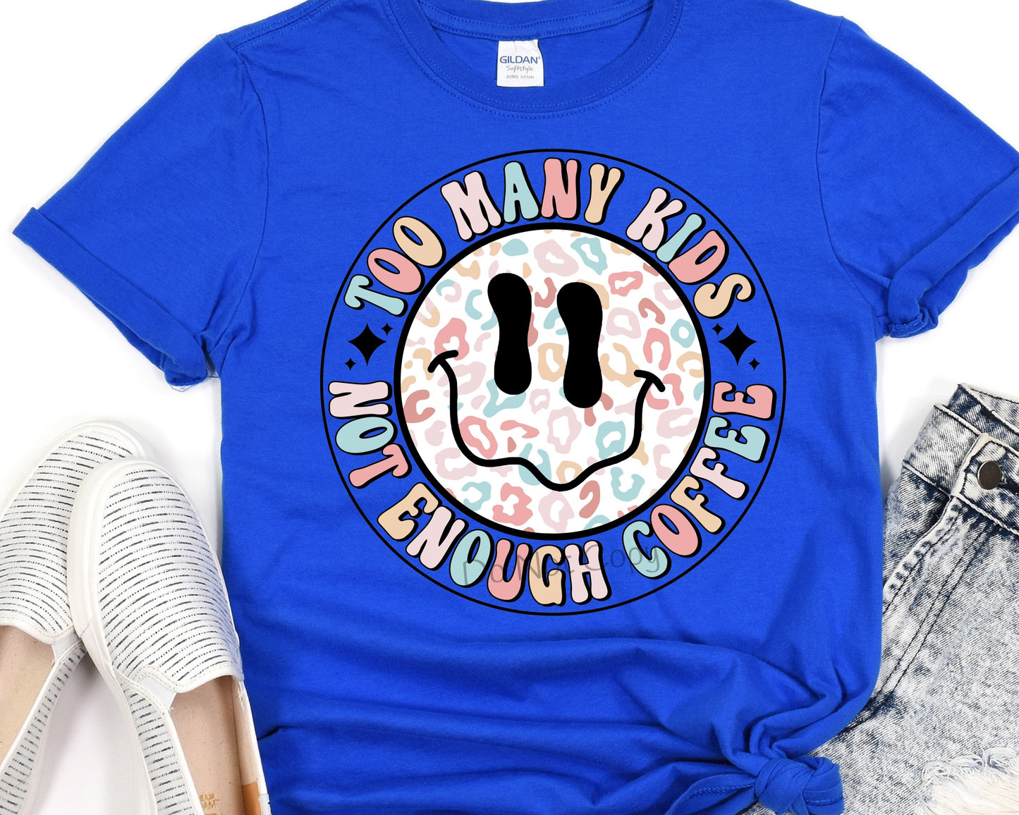 Too many kids not enough coffee-DTF