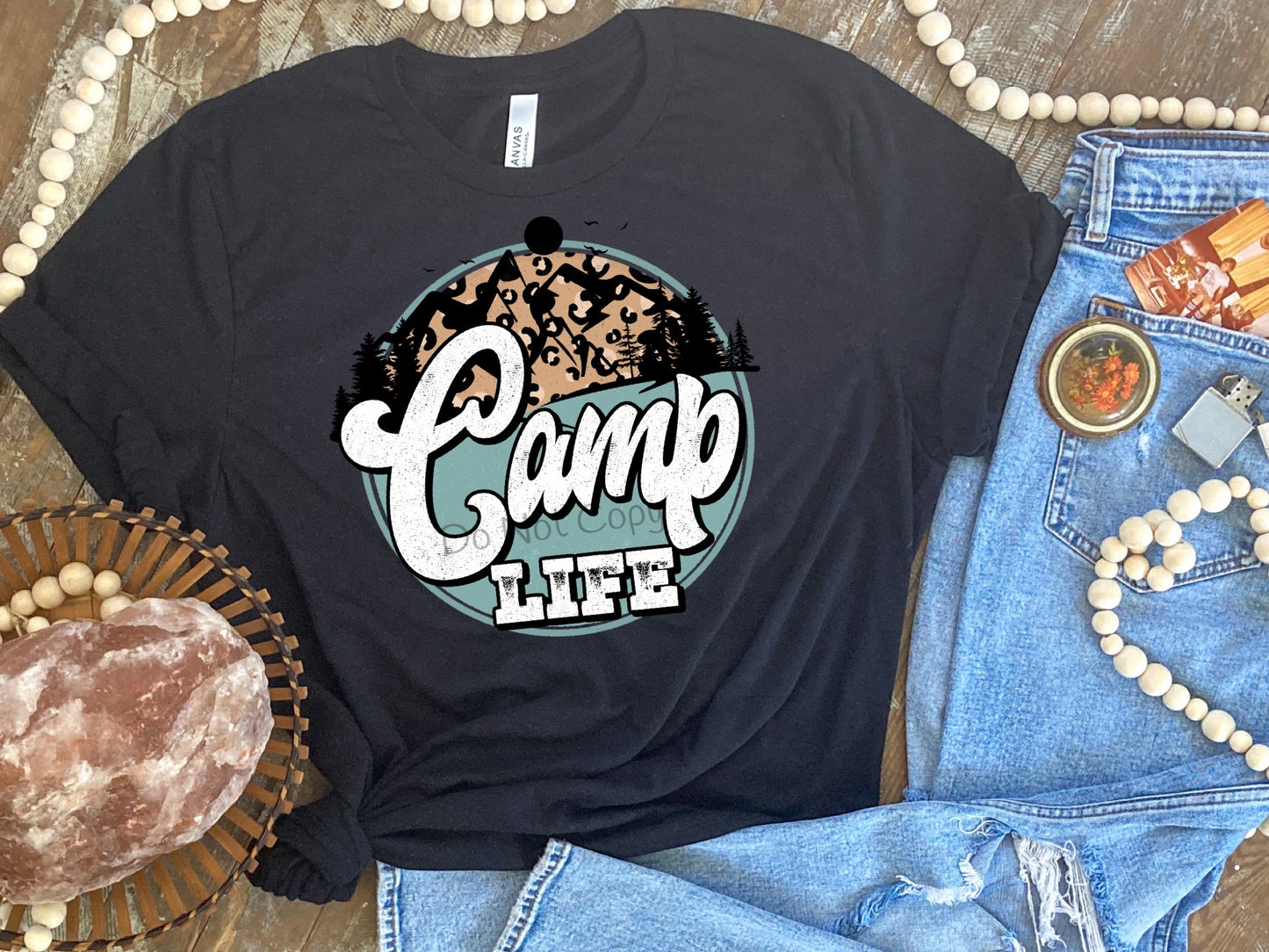 Camp life circle-DTF