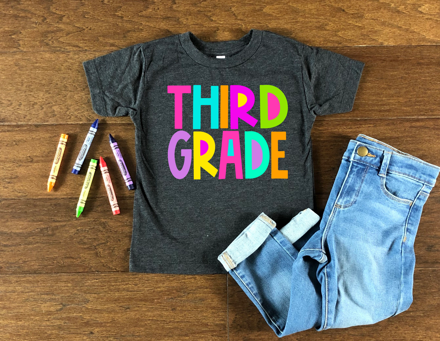 Third Grade -bright color-DTF