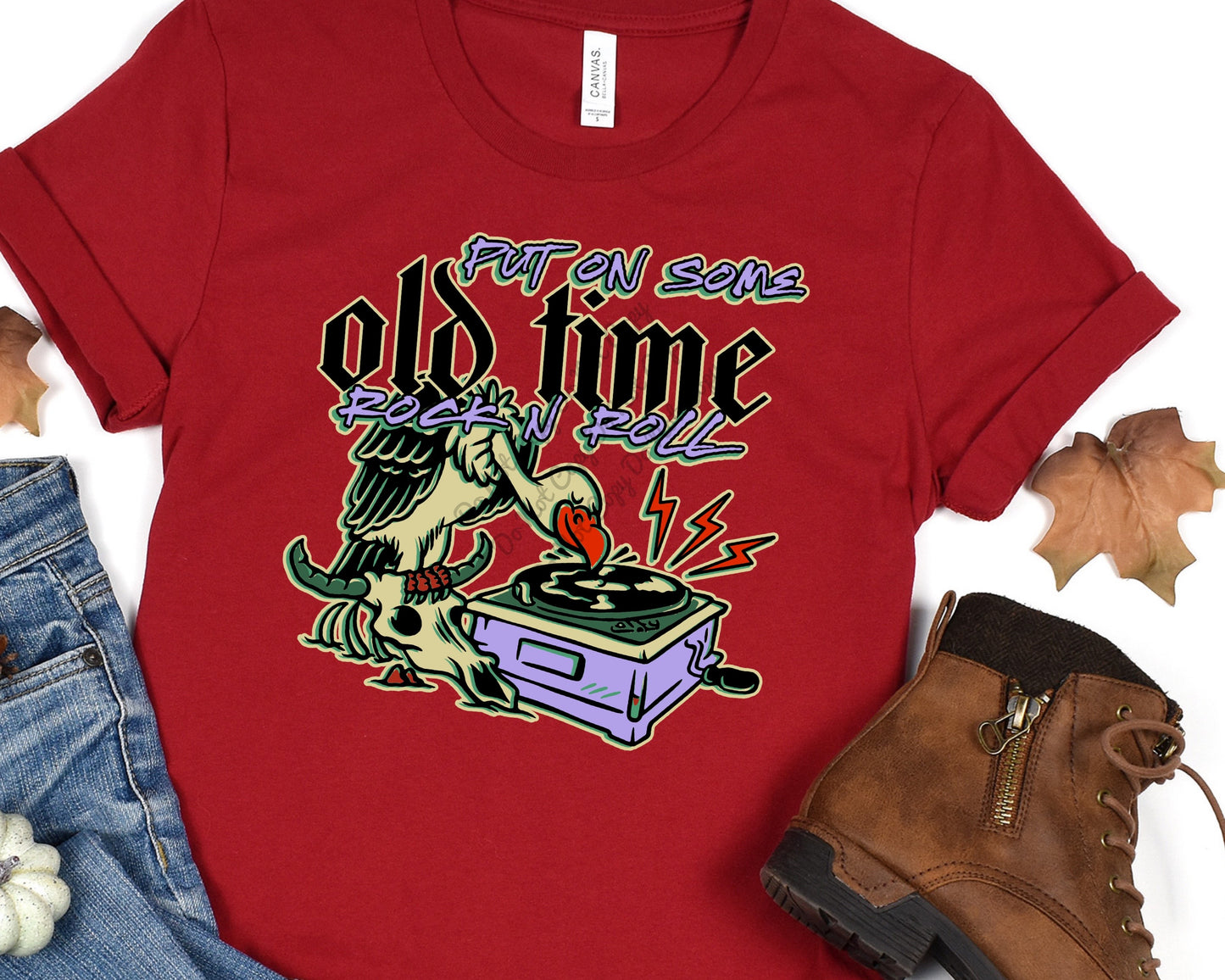 Put on some good old time rock n roll-DTF