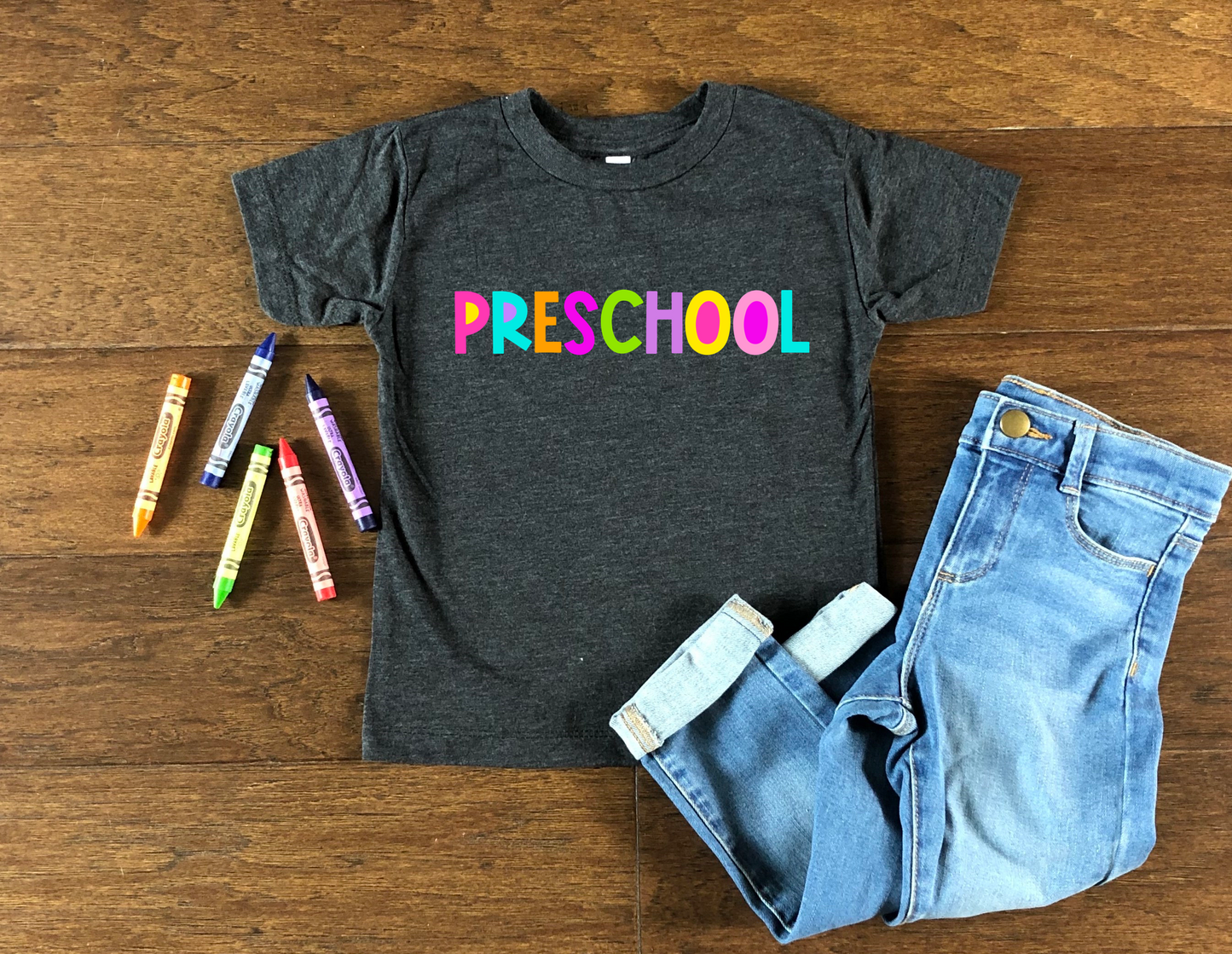 Preschool -bright color-DTF