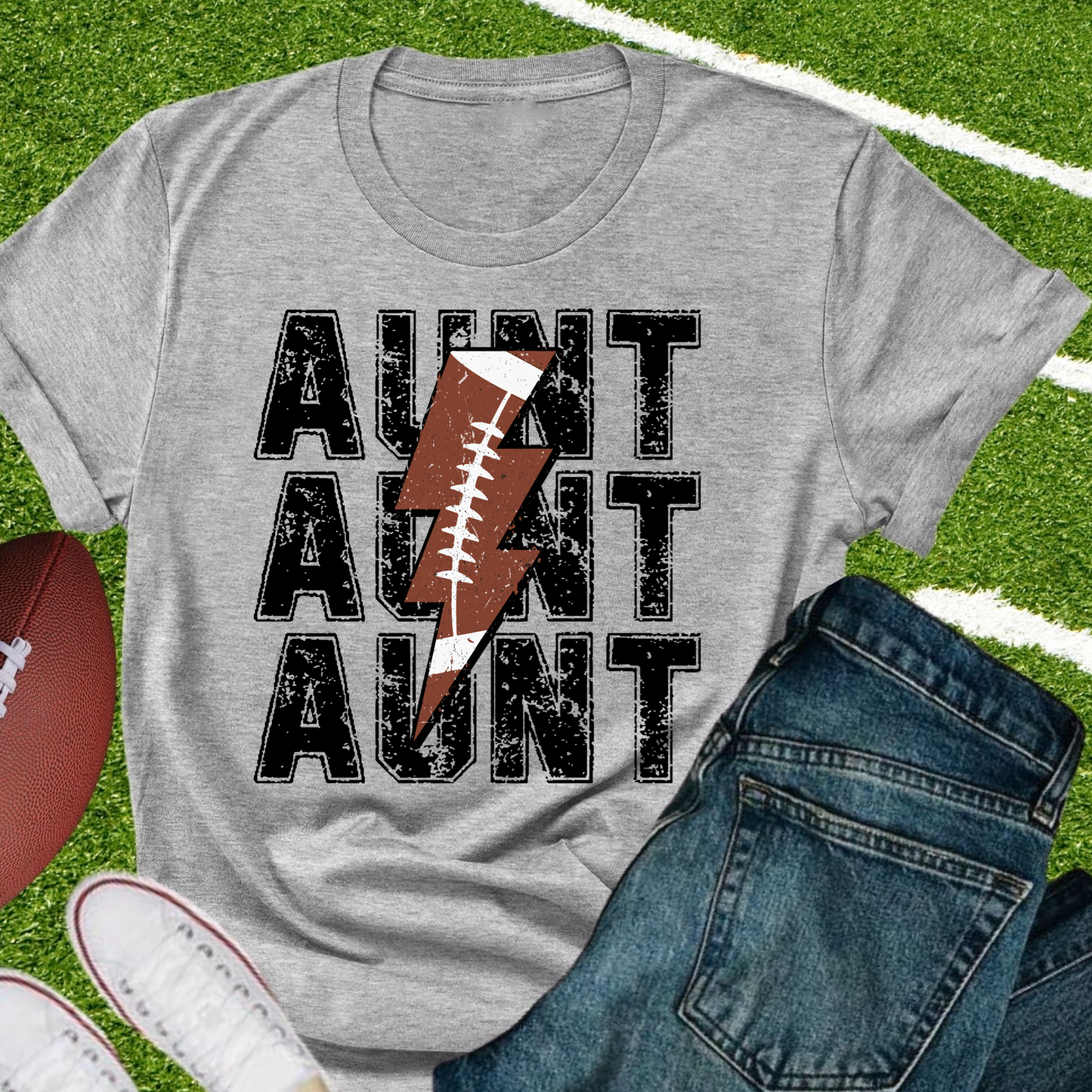 Football Aunt bolt- DTF