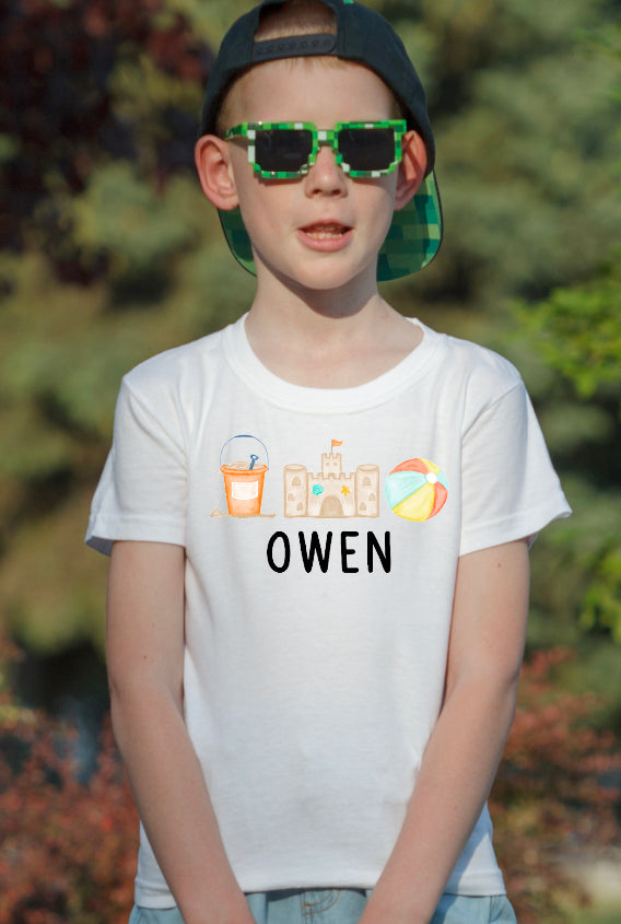 Custom Boy beach toys - DTF