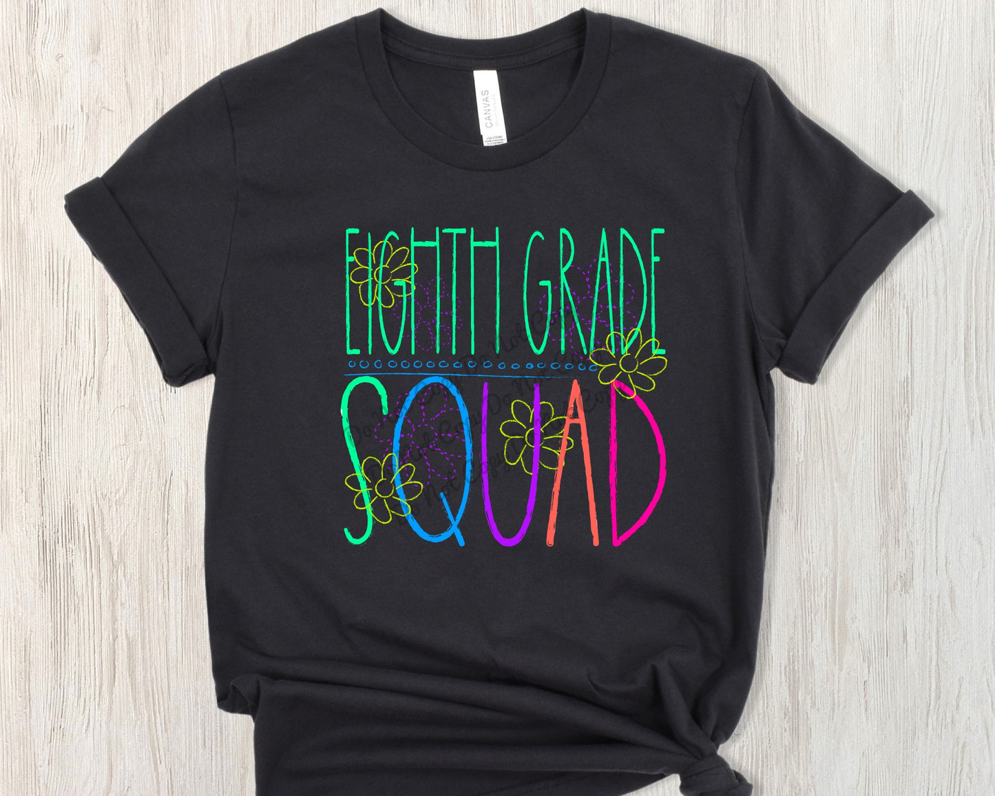 Chalkboard eighth grade squad-DTF