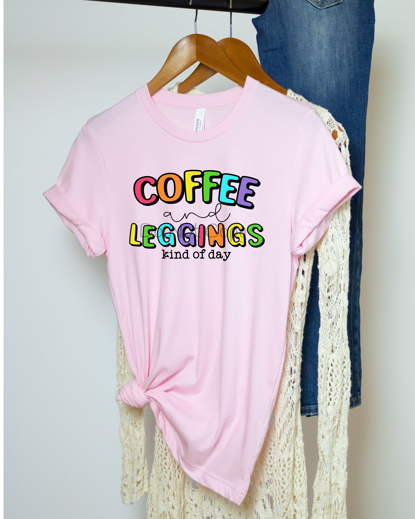 Coffee and leggings kind of day-DTF