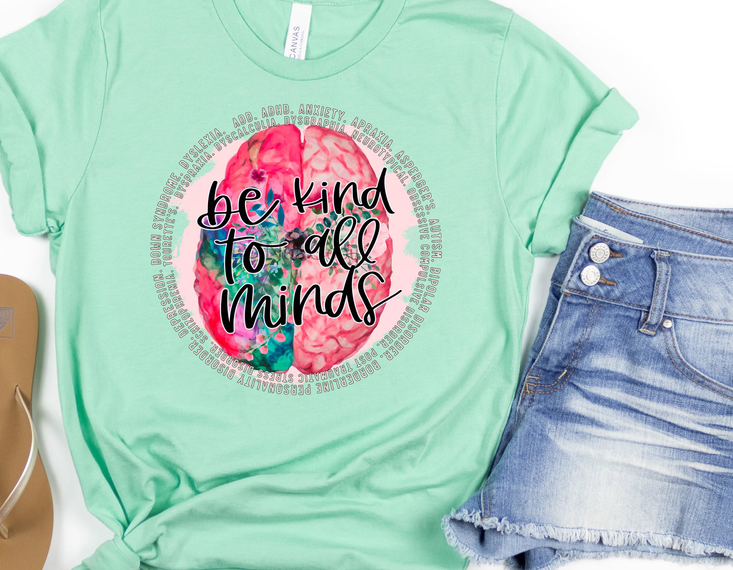 Be kind to all minds-DTF