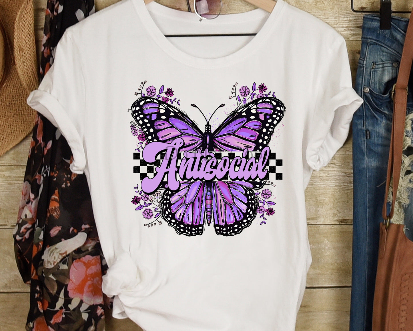 Antisocial butterfly-DTF