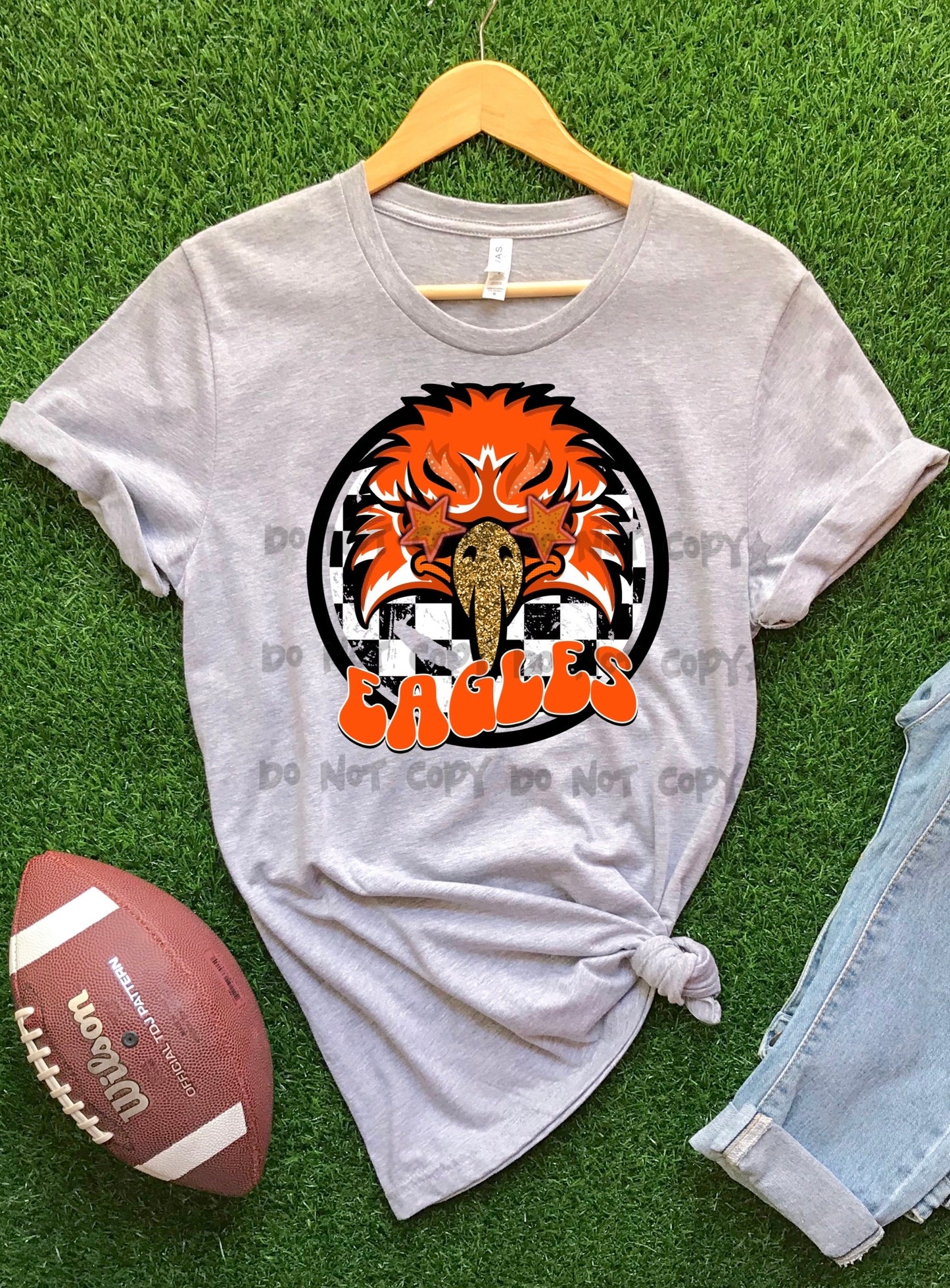 Eagles retro orange- DTF