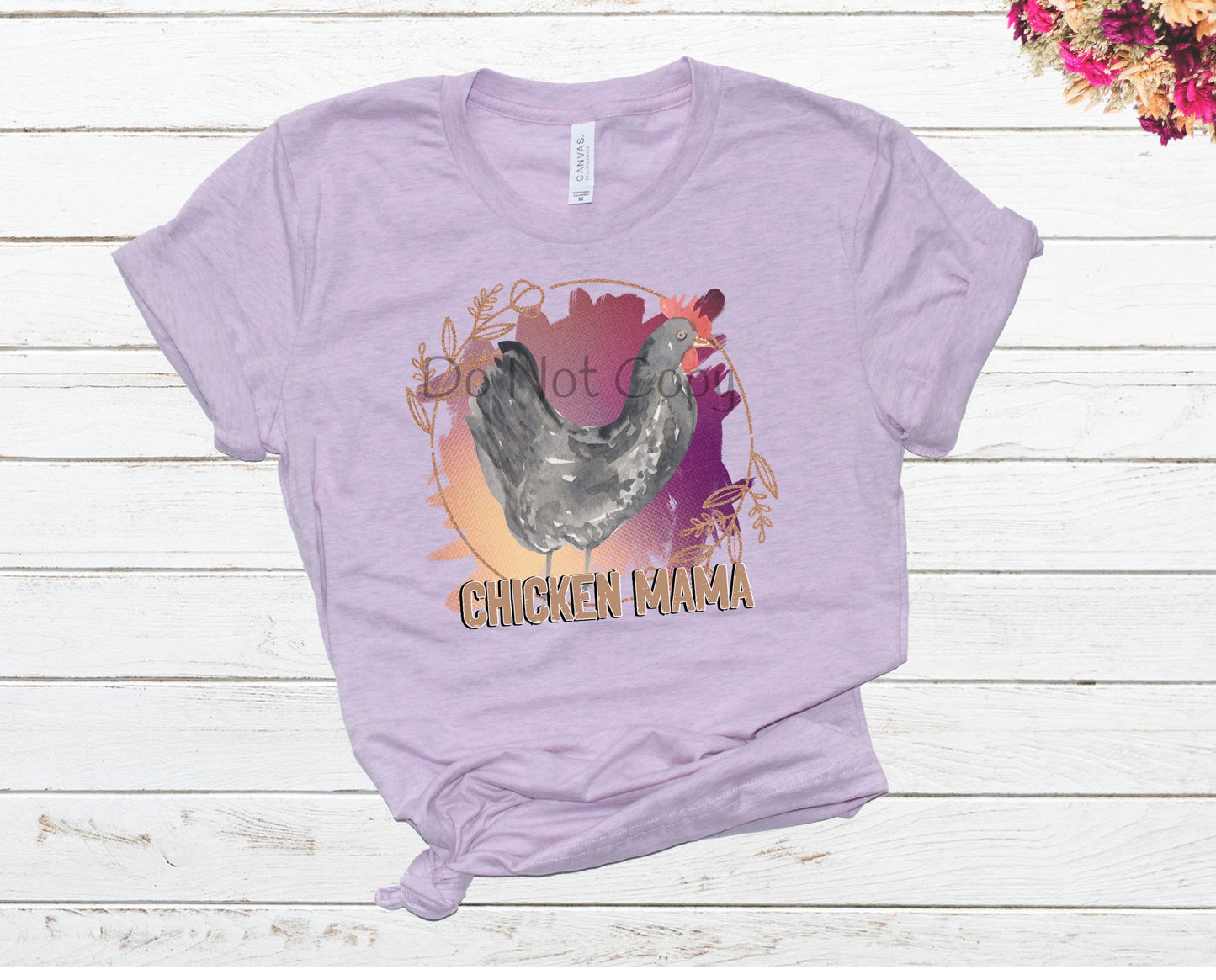 Chicken mama gray chicken-DTF