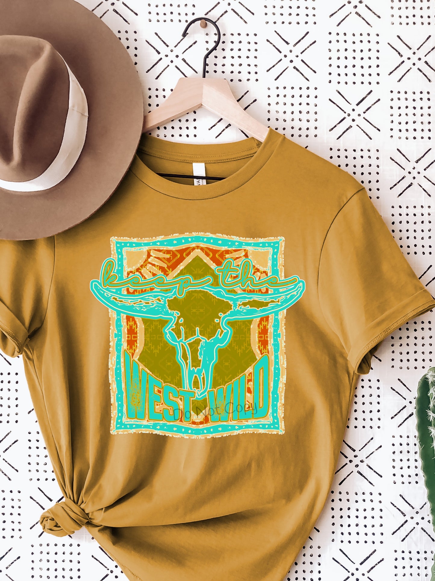 Keep the west wild orange-DTF