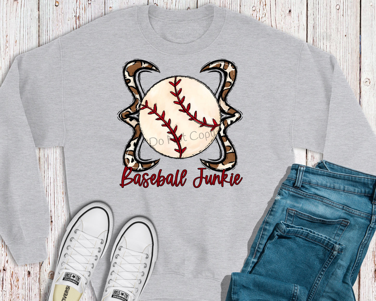 Baseball junkie brackets-DTF