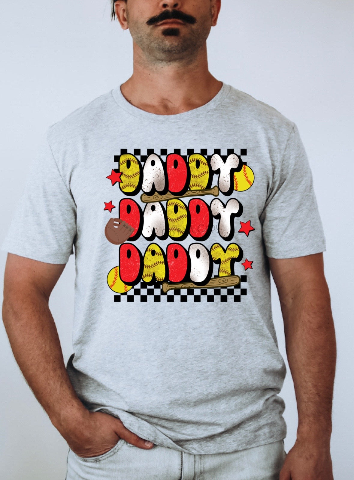 Daddy daddy daddy softball-DTF