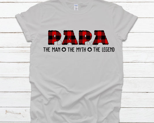 Papa the man the myth the legend-DTF