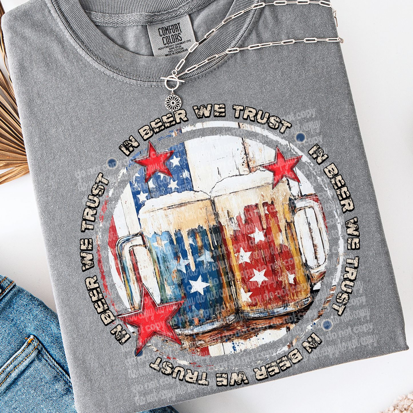 in beer we trust -DTF&UV