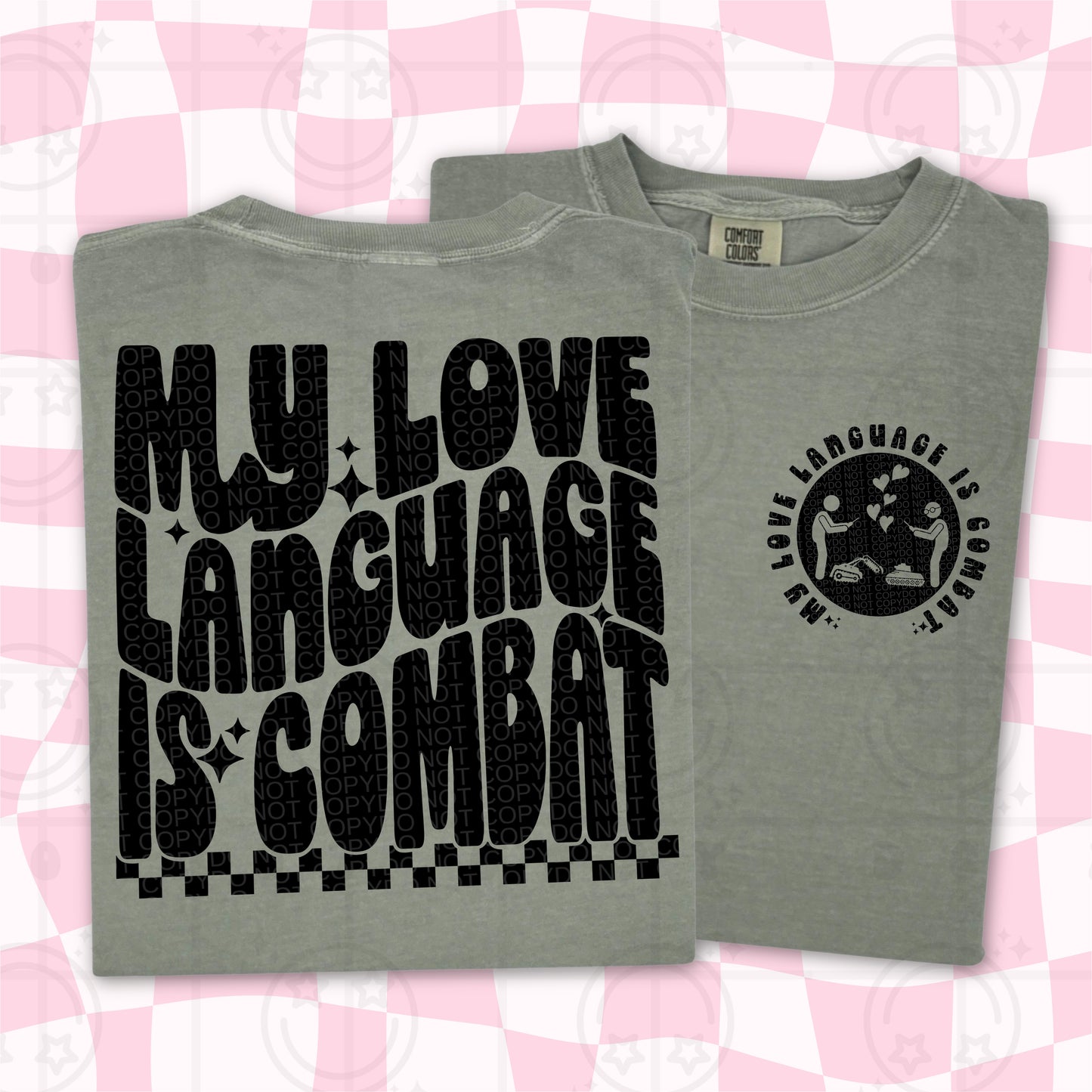 my love language is combat(pocket)-dtf