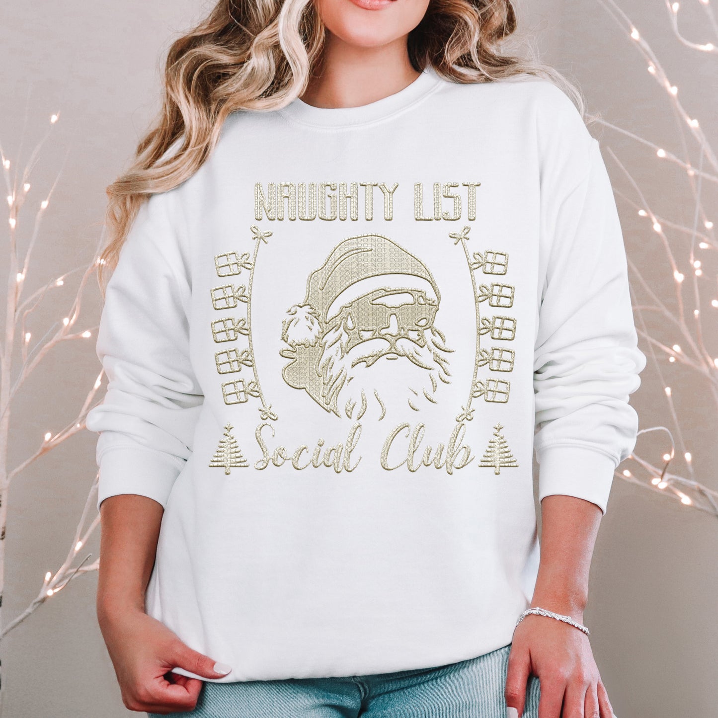 Naughty list Social Club (ALL colors in this listing- dropdown)-dtf