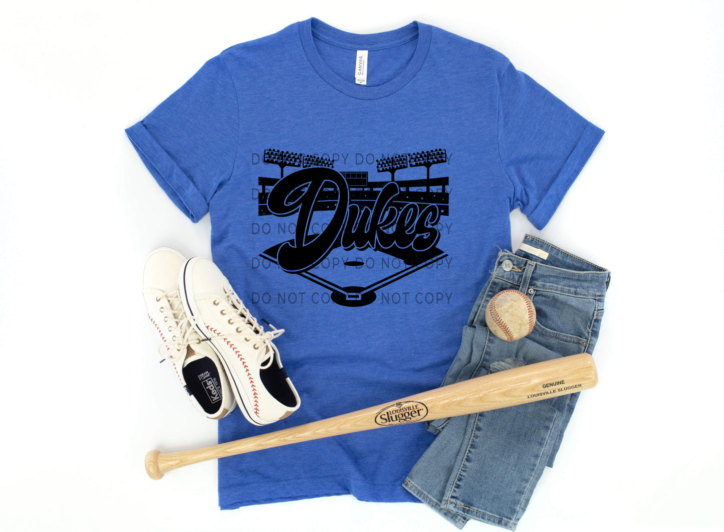 Dukes Baseball Field BLK - DTF
