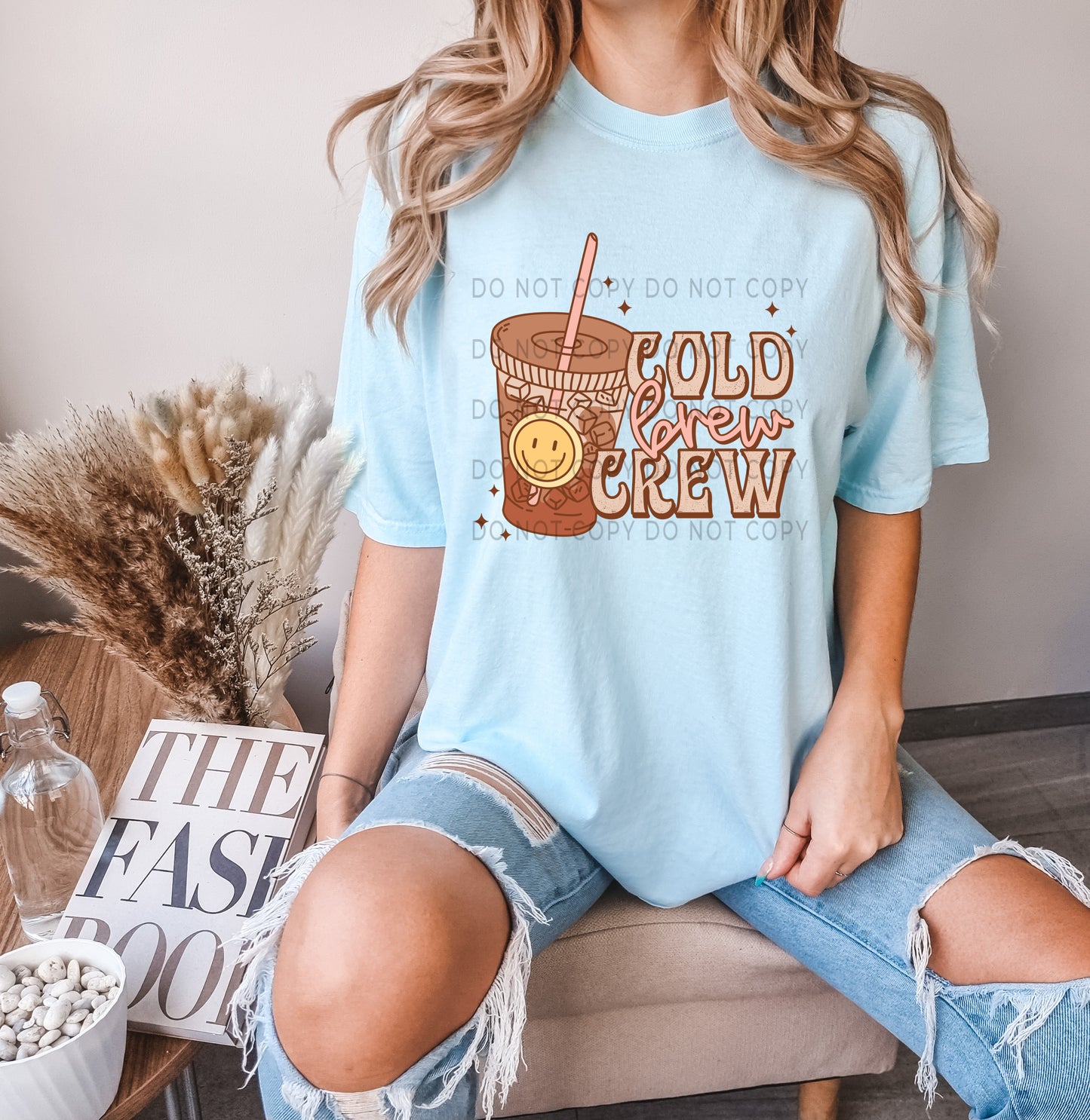 Cold Brew Crew Brown Retro - DTF