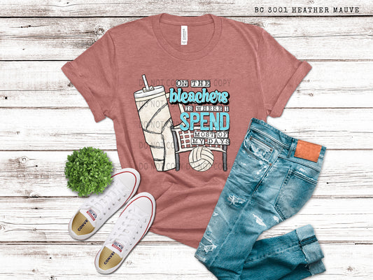 On The Bleachers Volleyball Tumblers - DTF