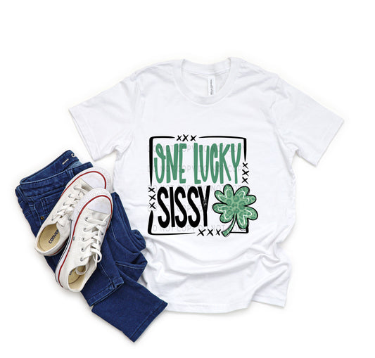 One Lucky Sissy Leopard - DTF