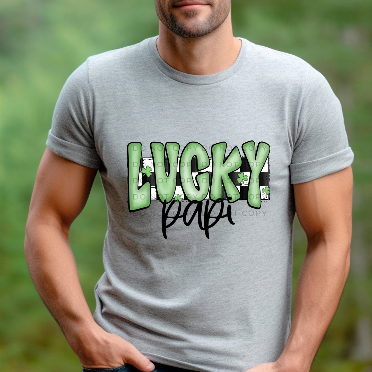 Lucky Papi Checkered - DTF