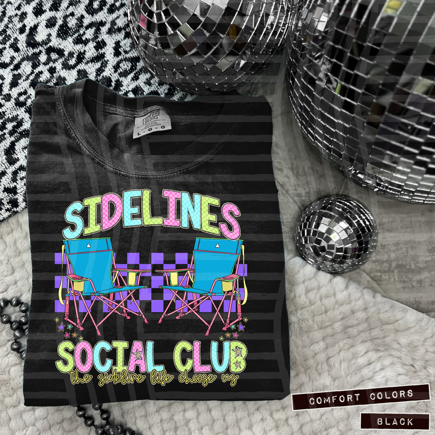 Sidelines Mama(Dropdown)-DTF