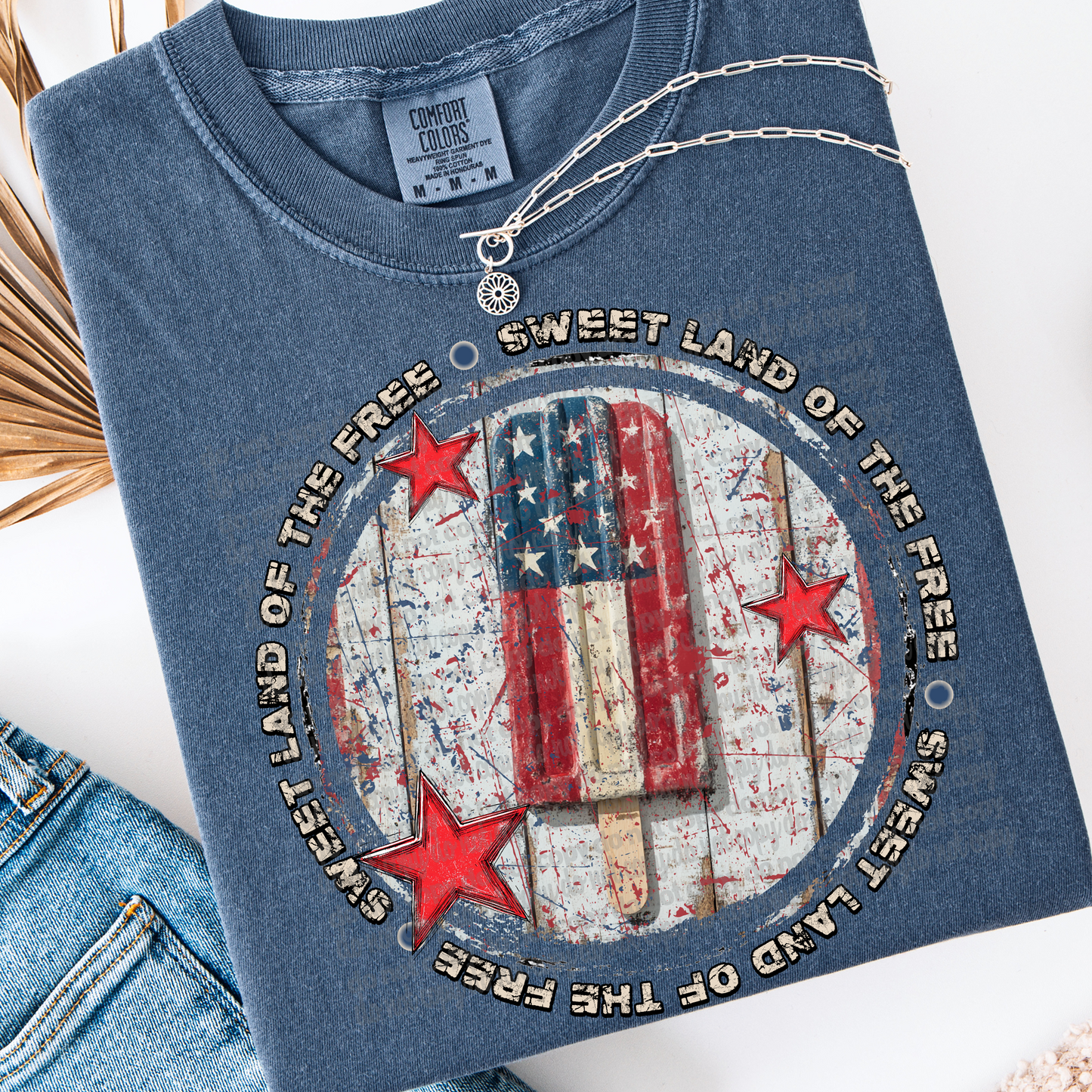 sweet land of the free -DTF&UV