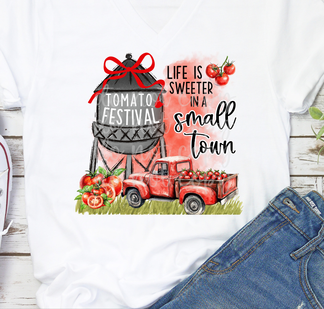 tomato festival -DTF&UV