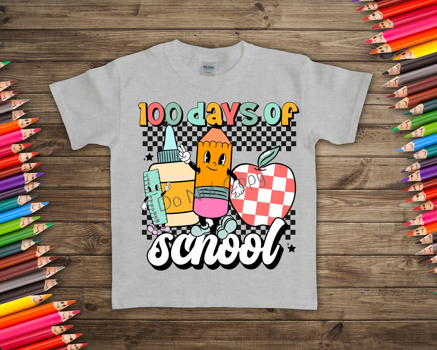 100 days of school-DTF