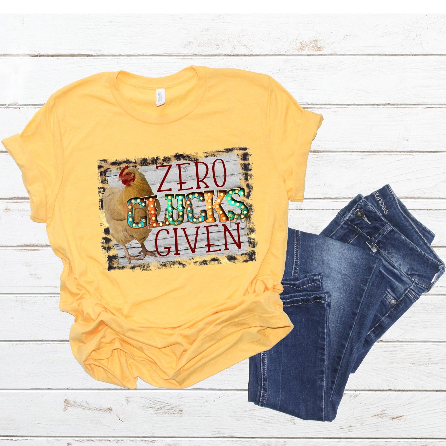 Zero clucks given-DTF