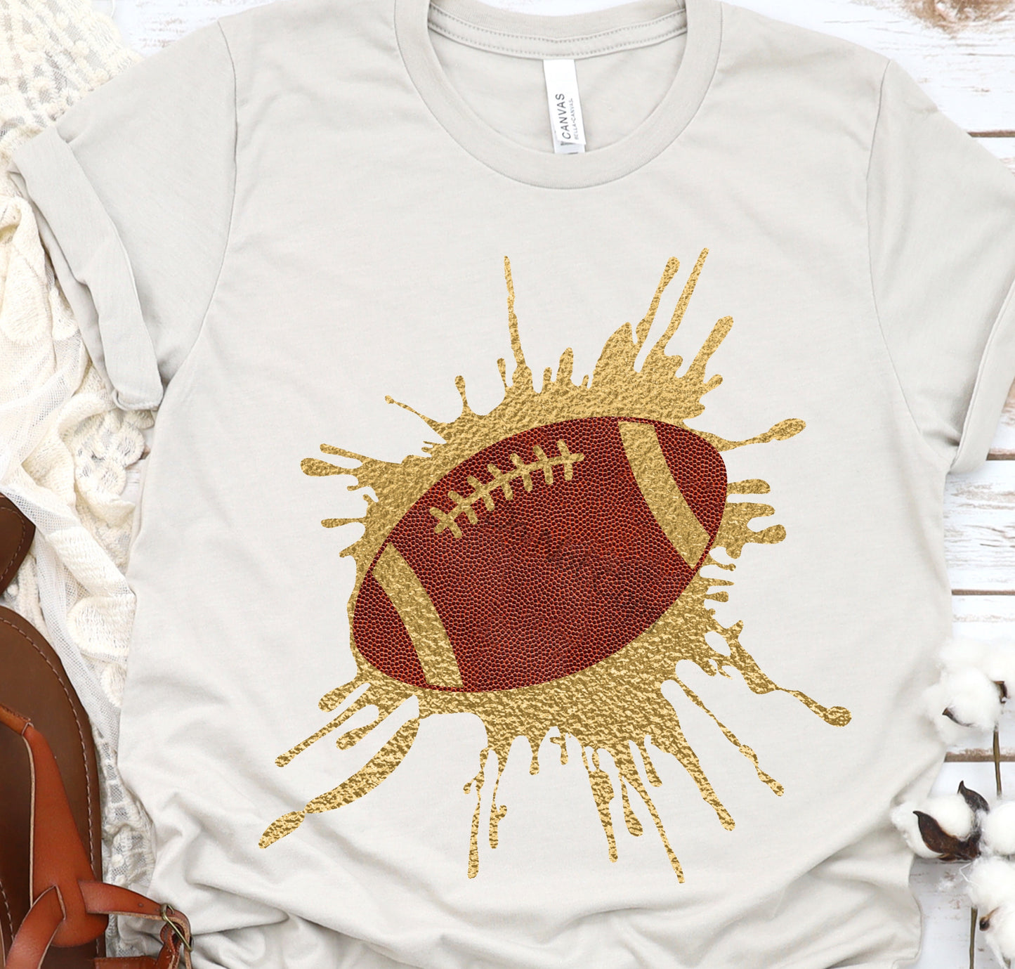 Football splatter-DTF