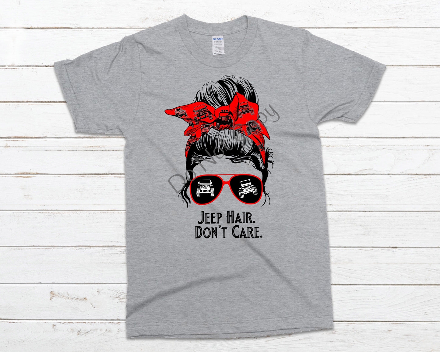 Custom Messy Bun -DTF