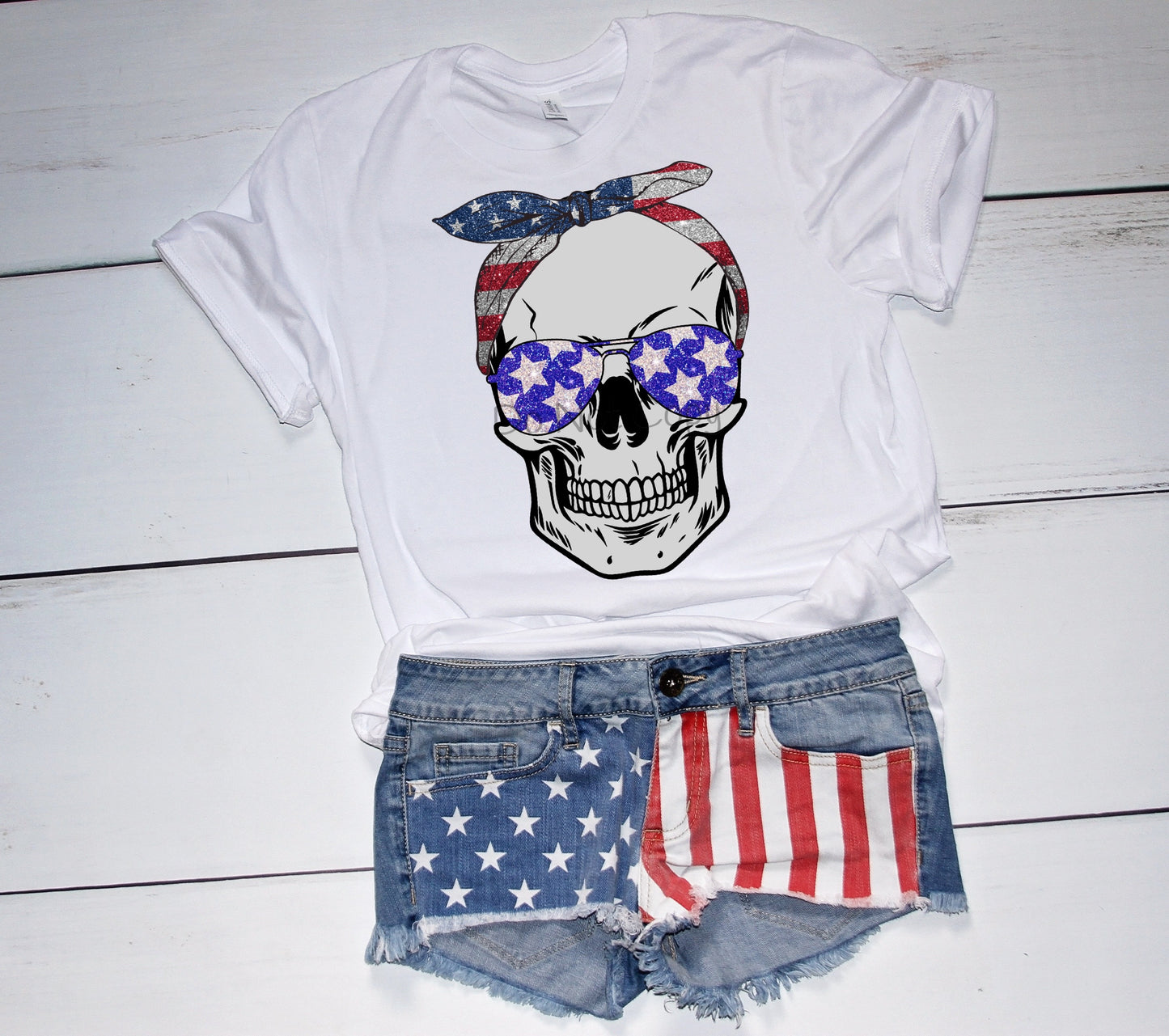 Skull glasses-DTF