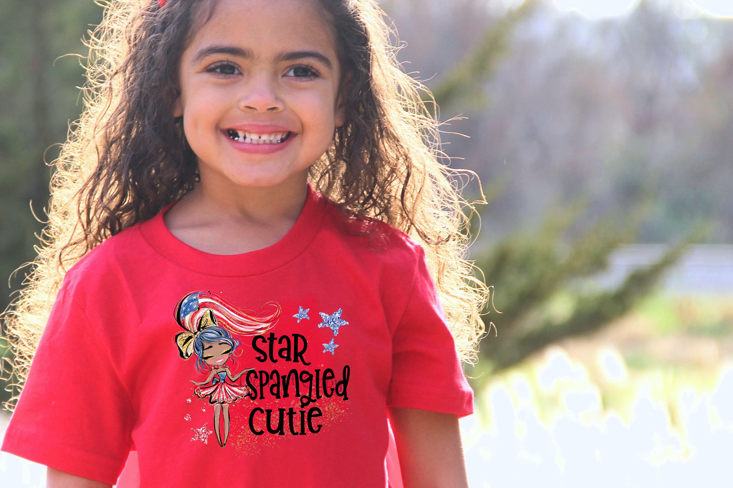 Star spangled cutie -DTF