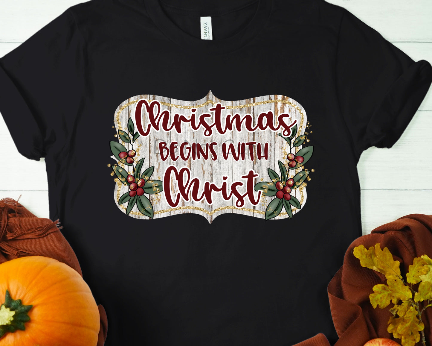 Christmas begins with Christ-DTF