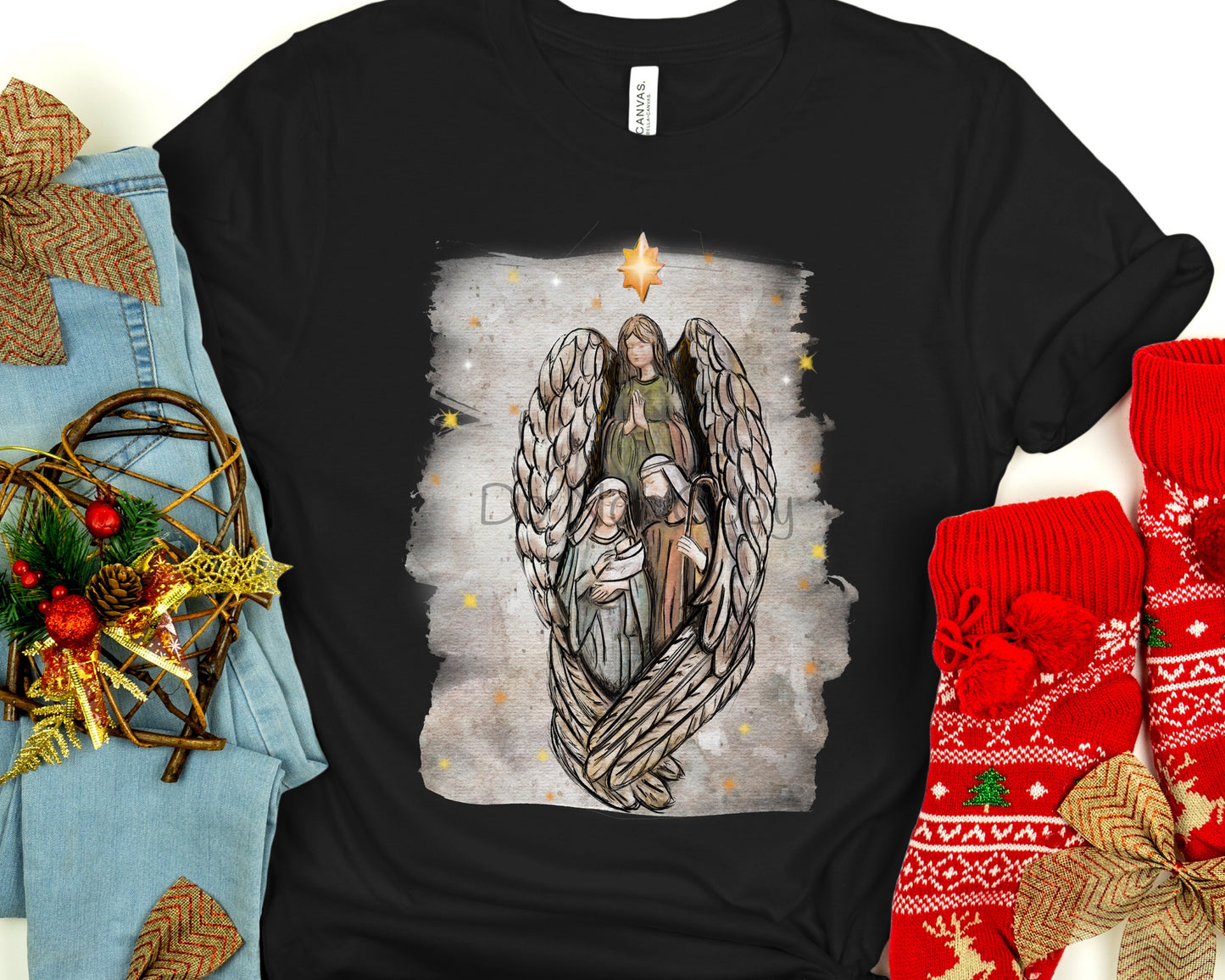 Angel nativity-DTF