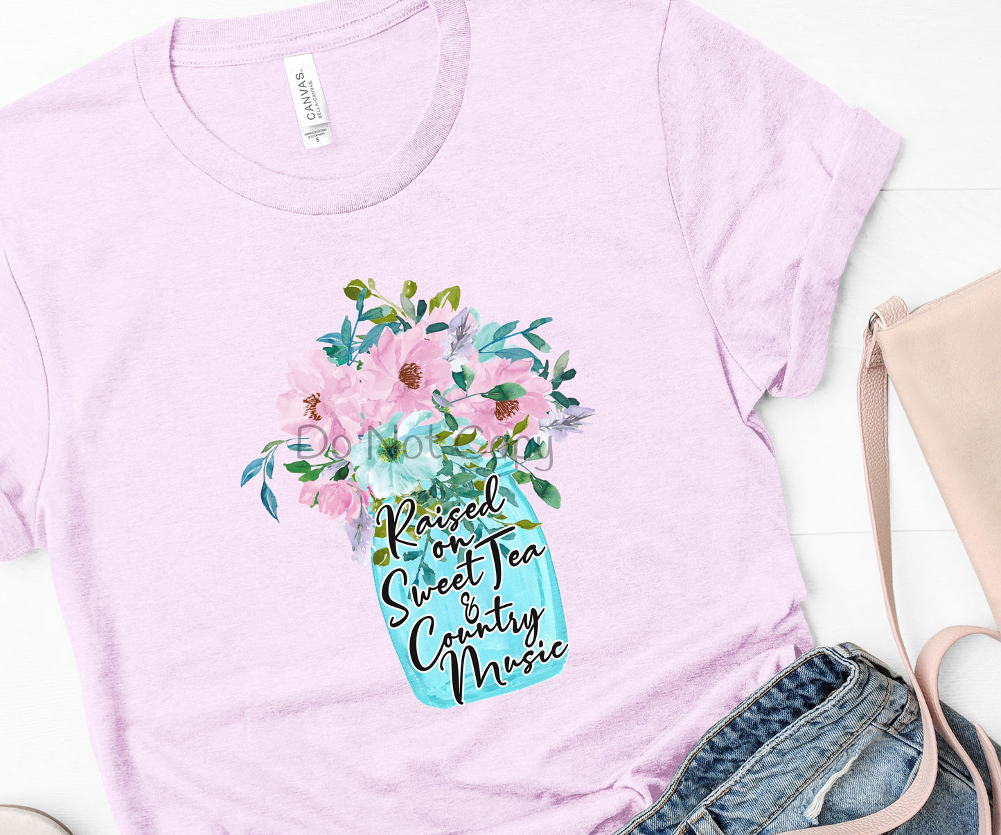 Raised on sweet tea & country music- DTF