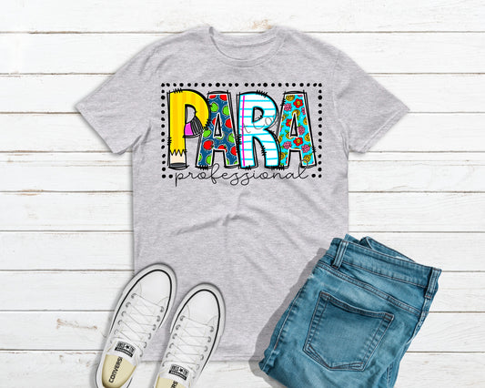 Paraprofessional pencil-DTF