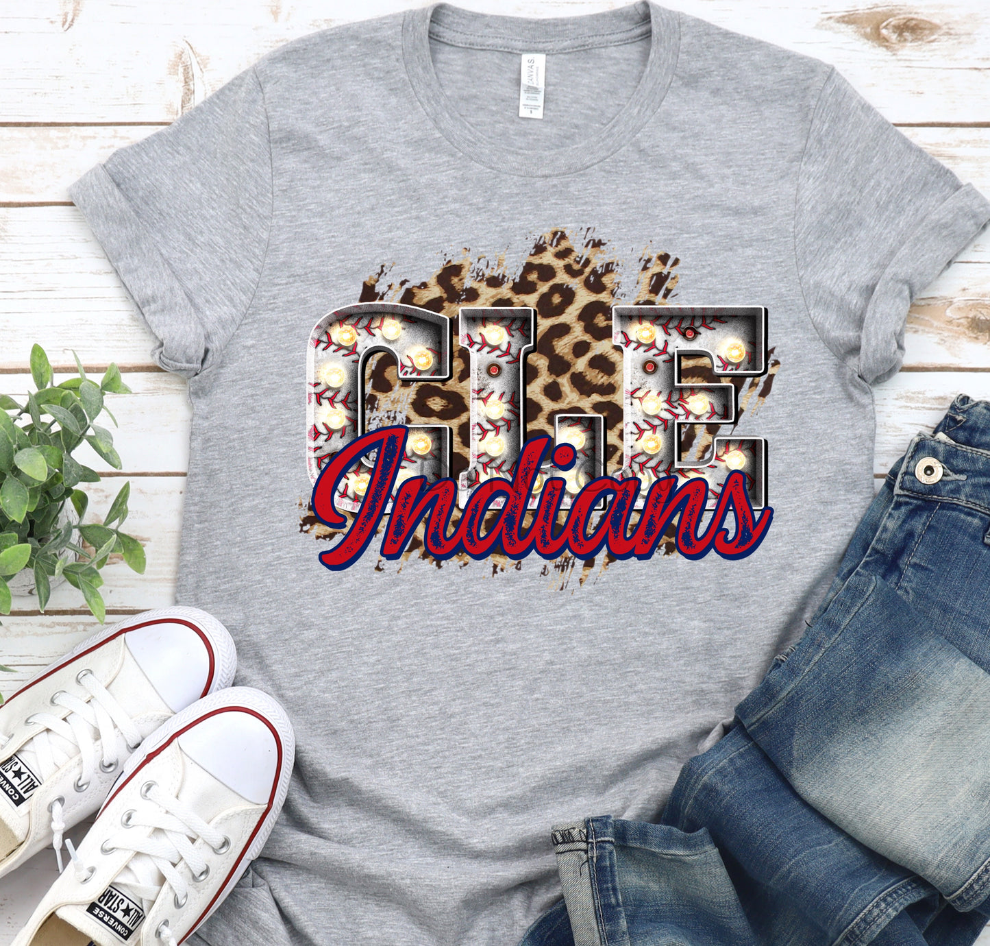 CLE Indians marquee-DTF